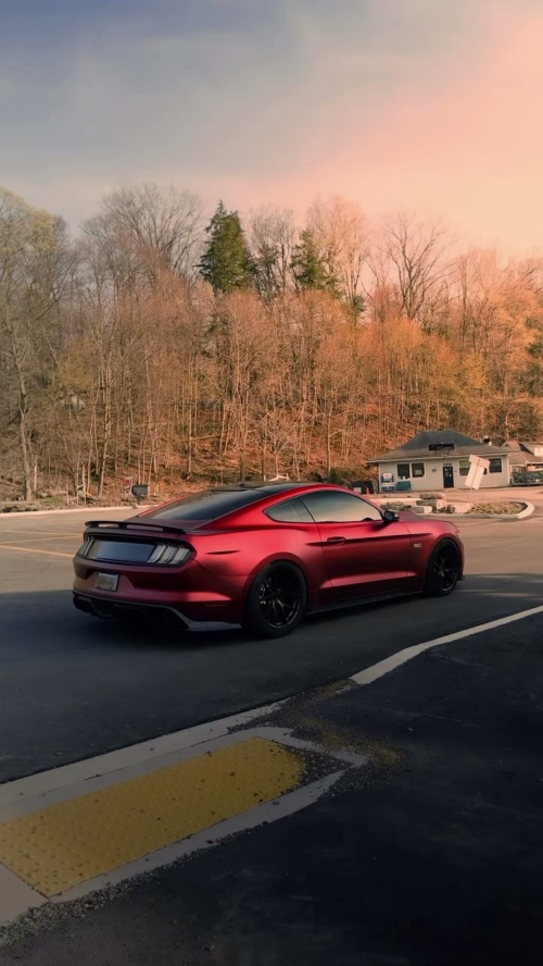 Satin Chrome Metallic Romanee Red Vinyl Wrap | Satin Romanee Red Metallic Chrome reviewed by