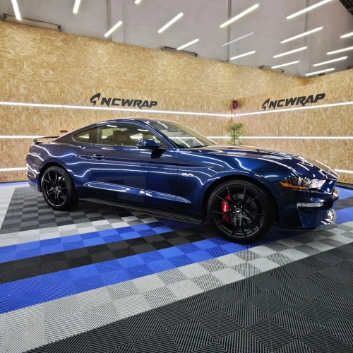 Gloss Indigo Blue Car Vinyl Wrap PET reviewed by