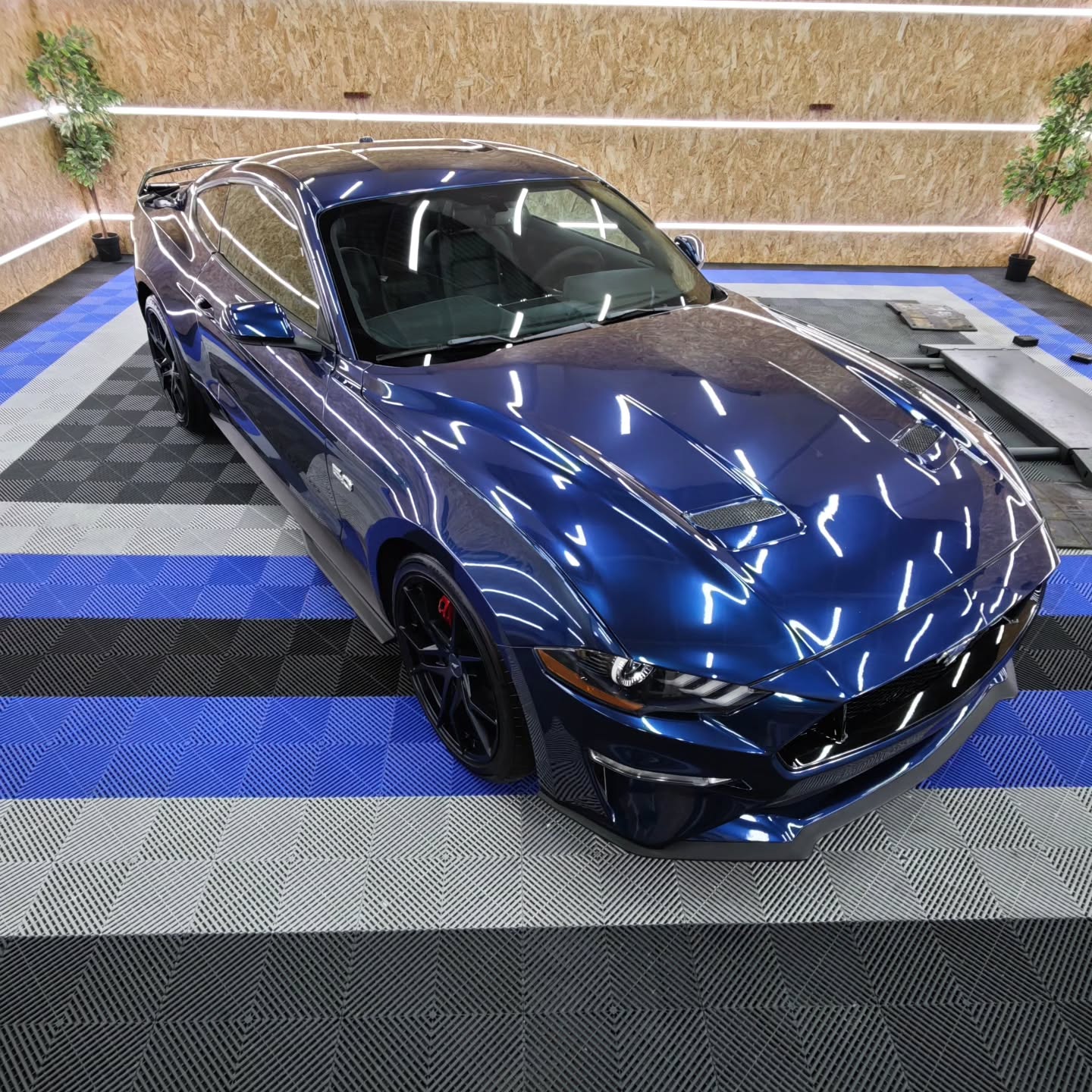 Gloss Indigo Blue Car Vinyl Wrap PET review ncw 01