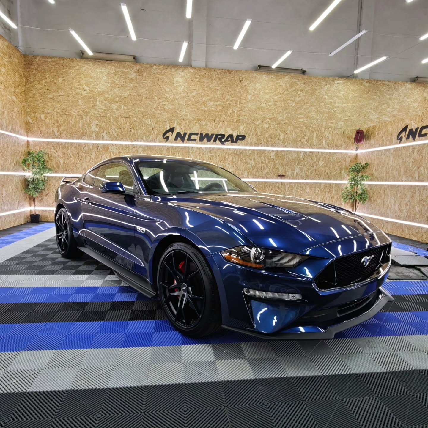 Gloss Indigo Blue Car Vinyl Wrap PET review ncw 03