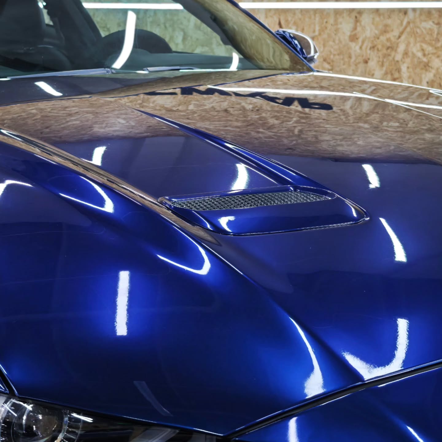 Gloss Indigo Blue Car Vinyl Wrap PET review ncw 04