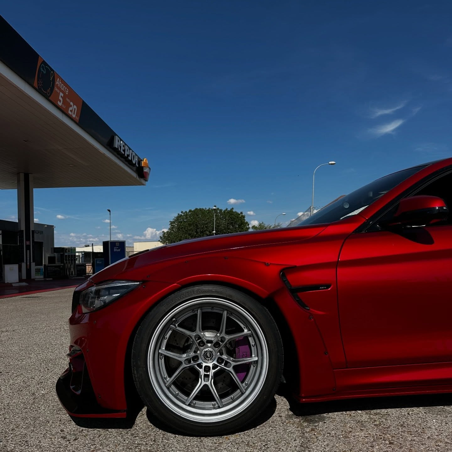 Gloss Metallic Liquid Ruby Red Car Vinyl Wrap PET review kevinsacris 02