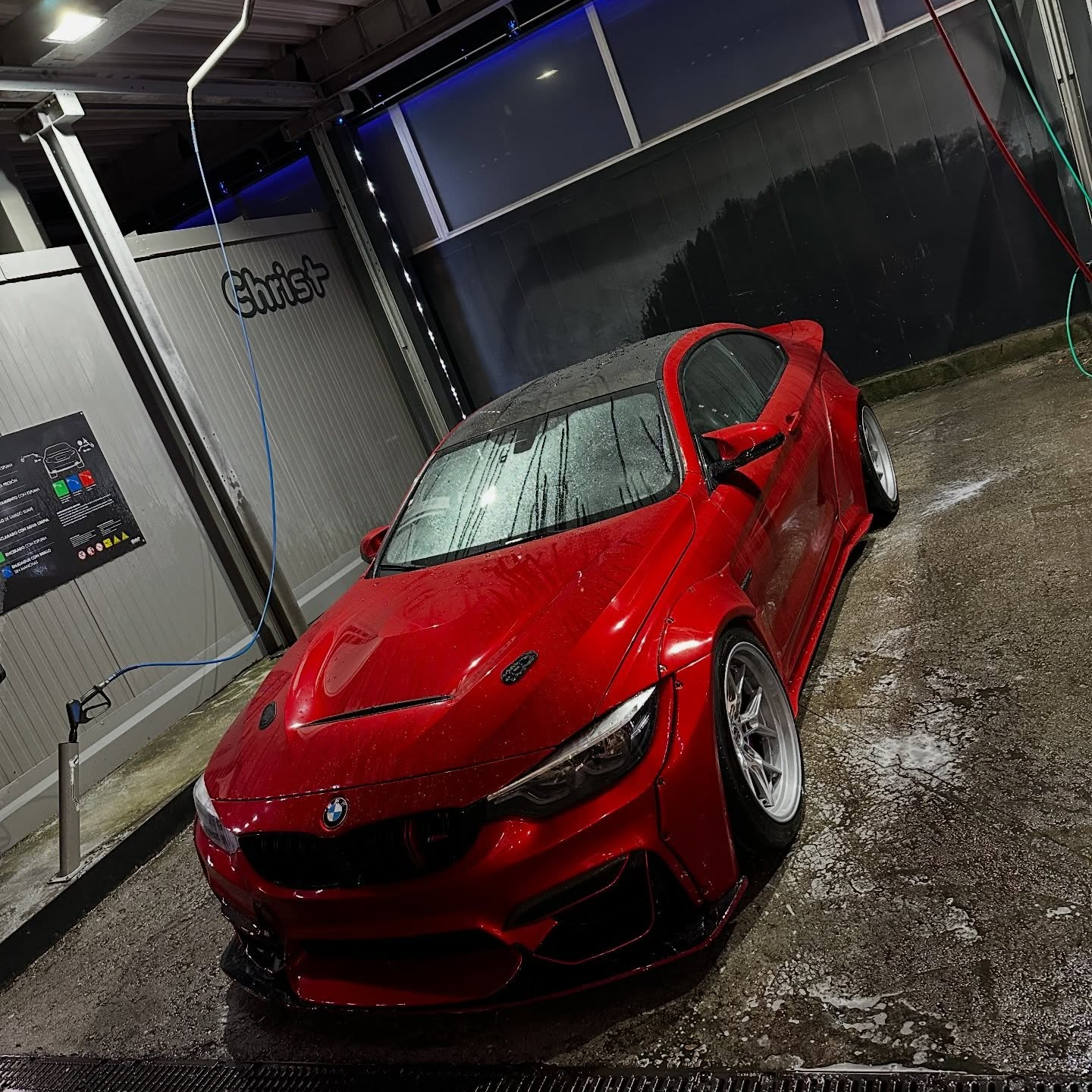 Gloss Metallic Liquid Ruby Red Car Vinyl Wrap PET review kevinsacris 03