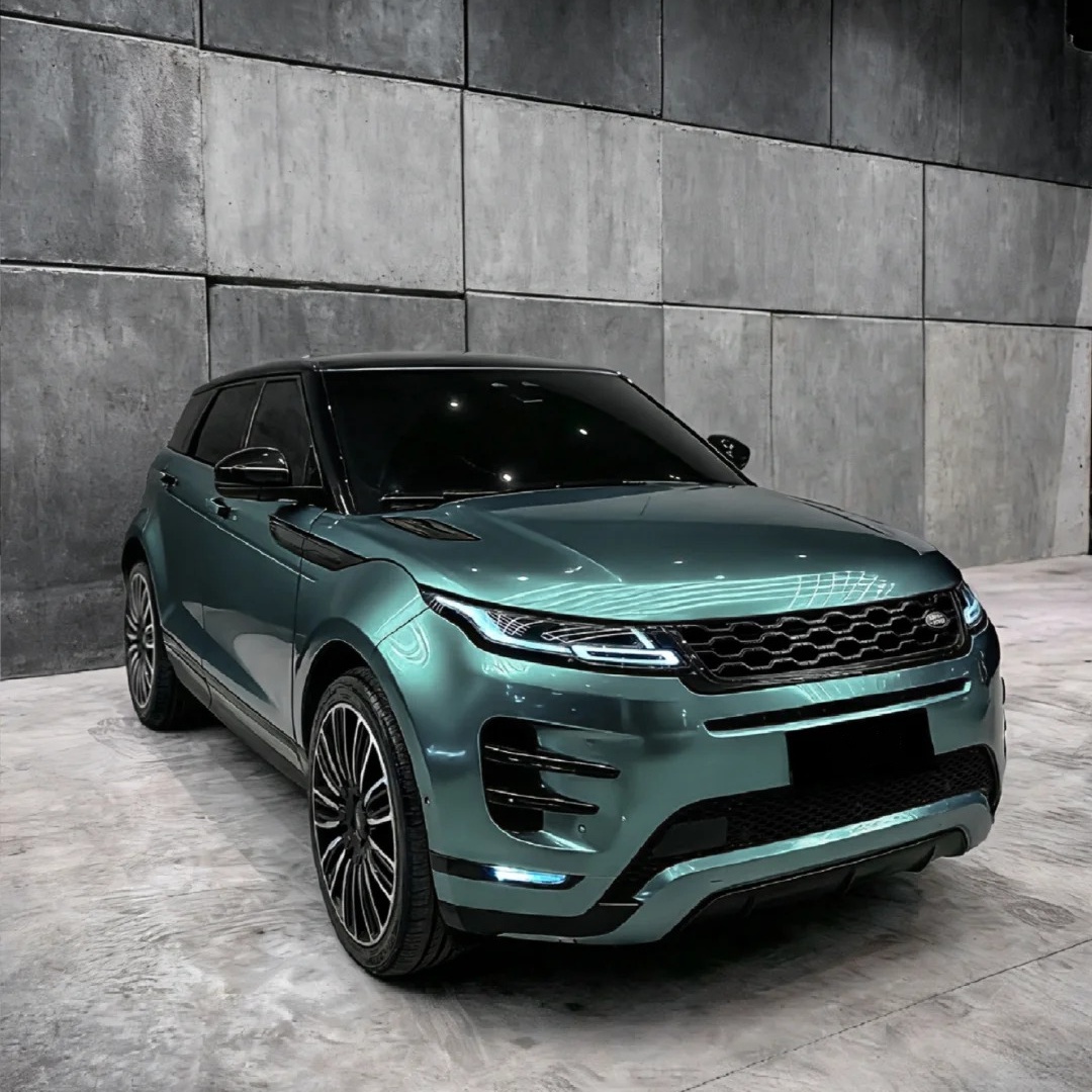 Gloss Metallic Ryan Green Car Vinyl Wrap PET review 0