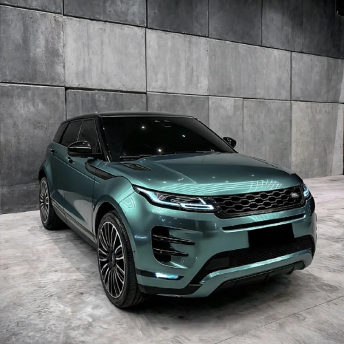 Gloss Metallic Ryan Green Car Vinyl Wrap PET reviewed by