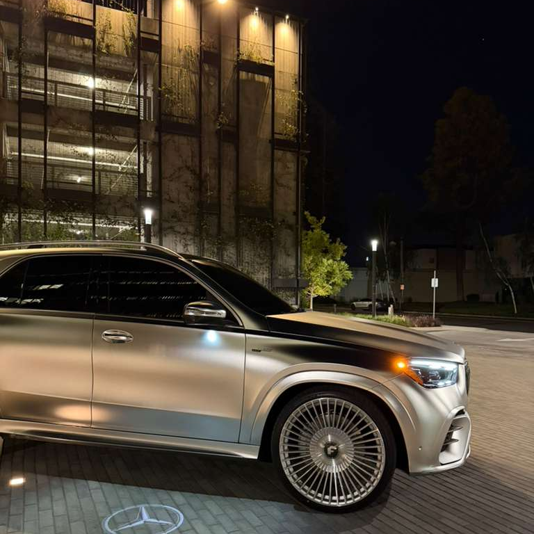 Matte Satin Chrome Silver Car Vinyl Wrap | Satin Chrome X Silver Car Wrap  review svg 02