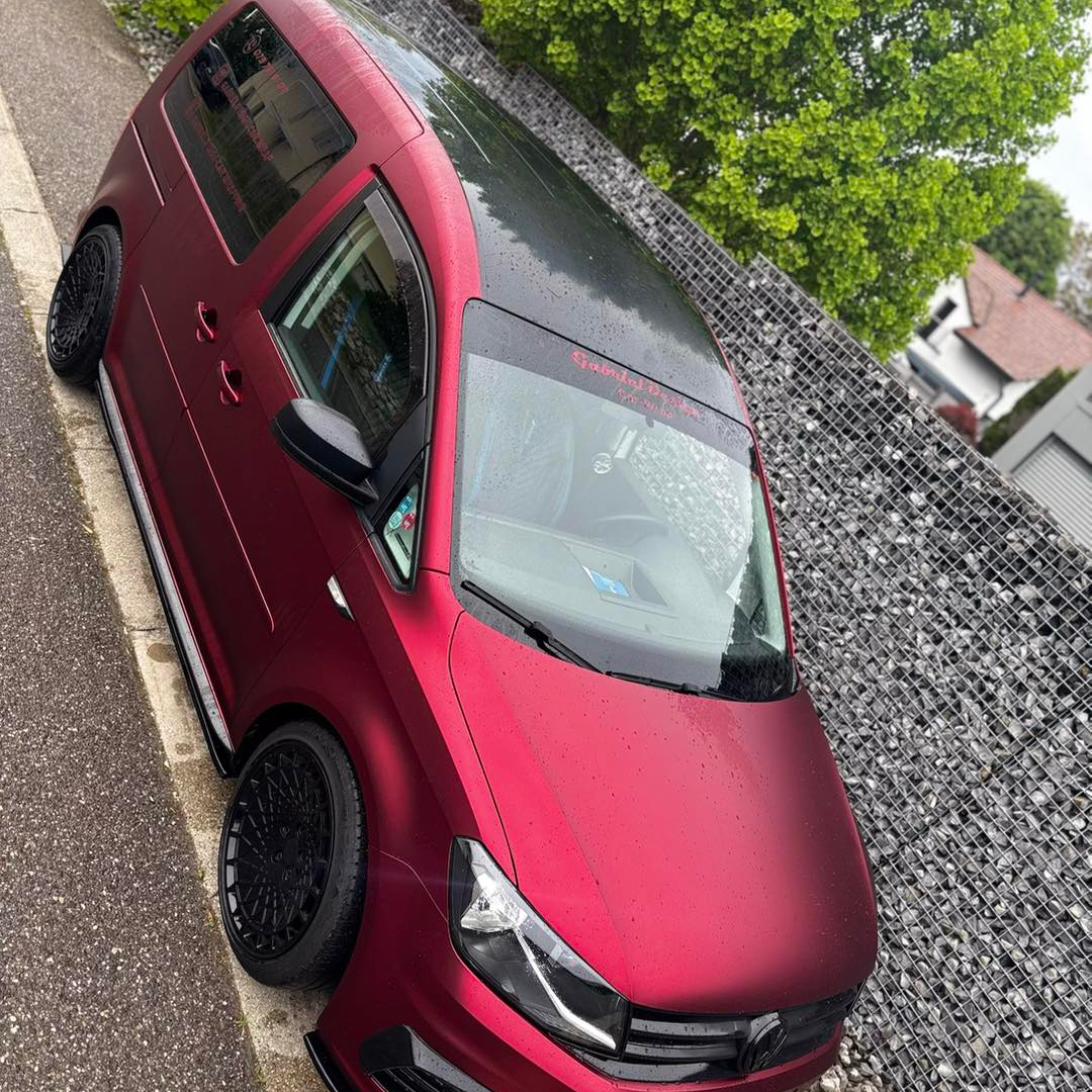 Satin Chrome Metallic Romanee Red Vinyl Wrap | Satin Romanee Red Metallic Chrome review gabrieldesign_ 02