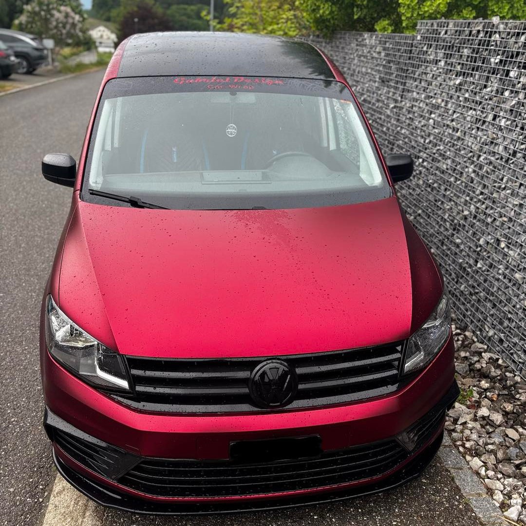 Satin Chrome Metallic Romanee Red Vinyl Wrap | Satin Romanee Red Metallic Chrome review gabrieldesign_ 04