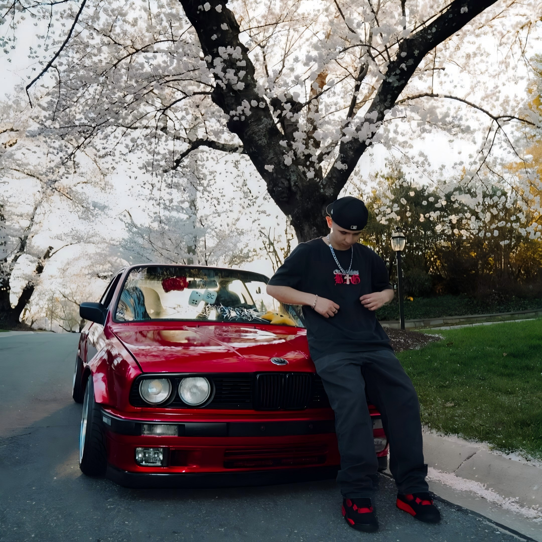 Ultra Glossy Metallic Vampire Red Car Vinyl Wrap BMW PET   review e30.diego 01