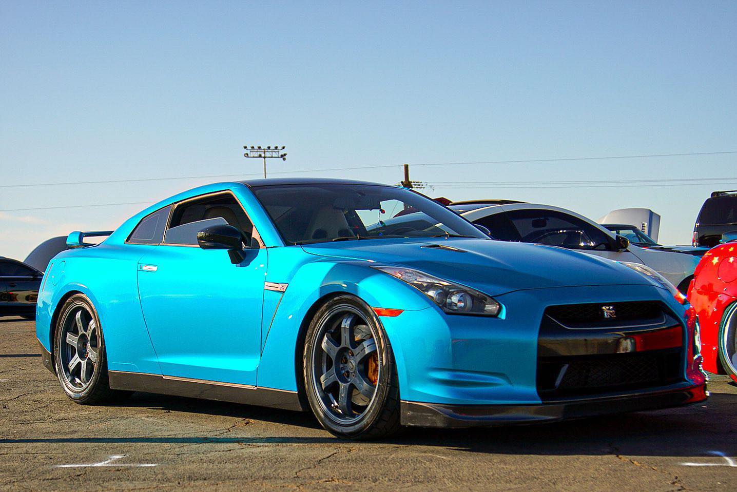 Gloss Metallic Atomic Teal Car Vinyl Wrap PET review Dynamic