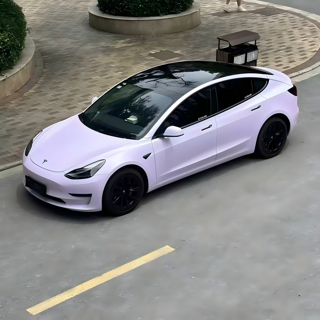 Matte Satin Lavender Purple Car Vinyl Wrap PET review bethany racine 00