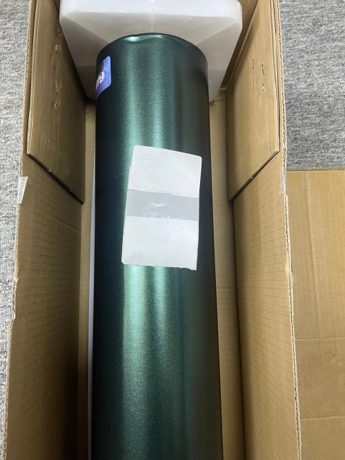 Matte Metallic Dark Green Car Vinyl Wrap Forest Green Wrap reviewed by
