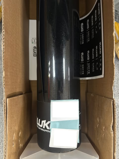 Gloss Metallic Sparkle Glitter Black Car Vinyl Wrap review aleric.mk7 01