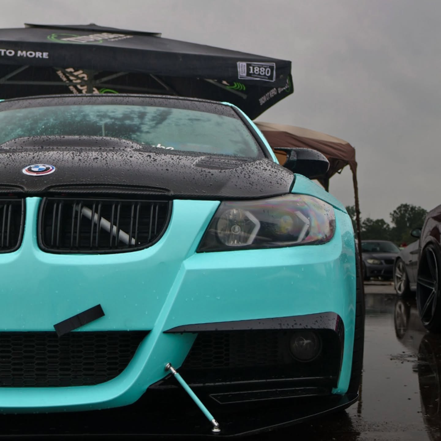 Gloss Sparkle Glitter Tiffany Blue Car Vinyl Wrap review danny69it 01