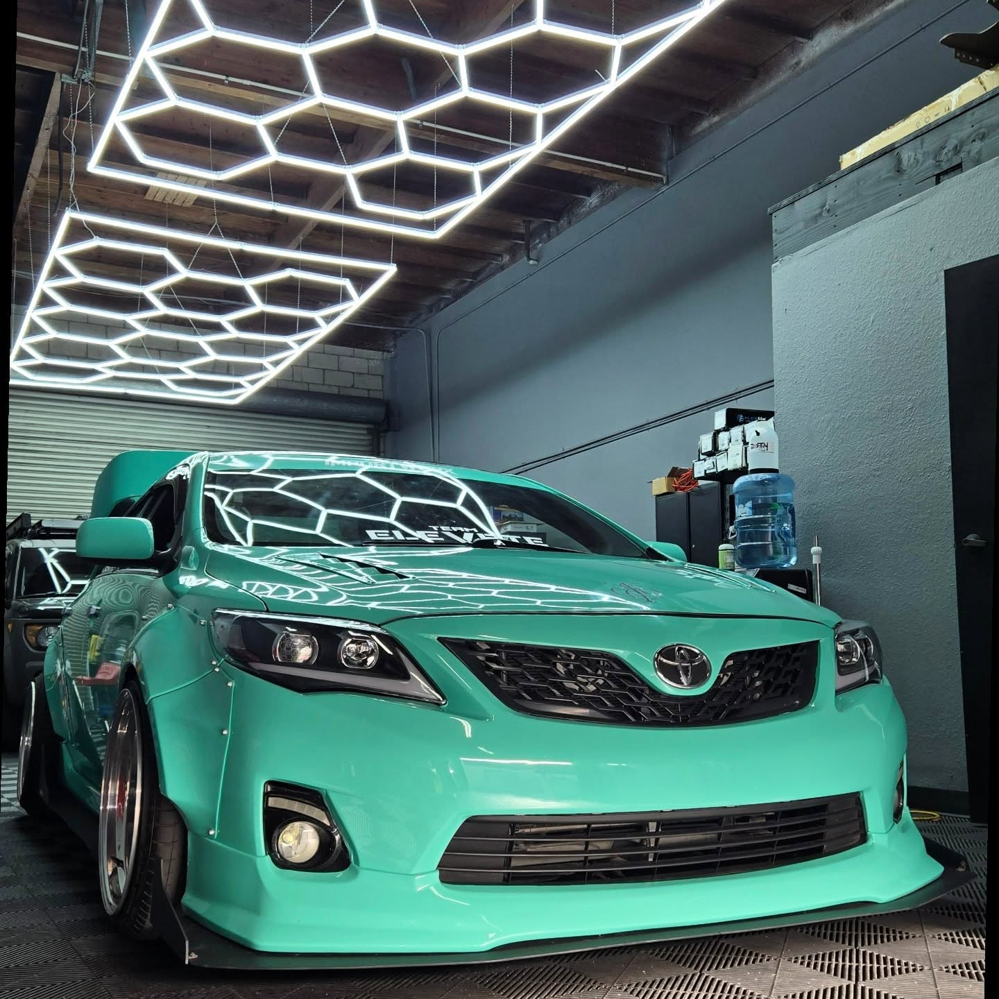 Gloss Porsche Mint Green Car Vinyl Wrap PET review slick4you 05