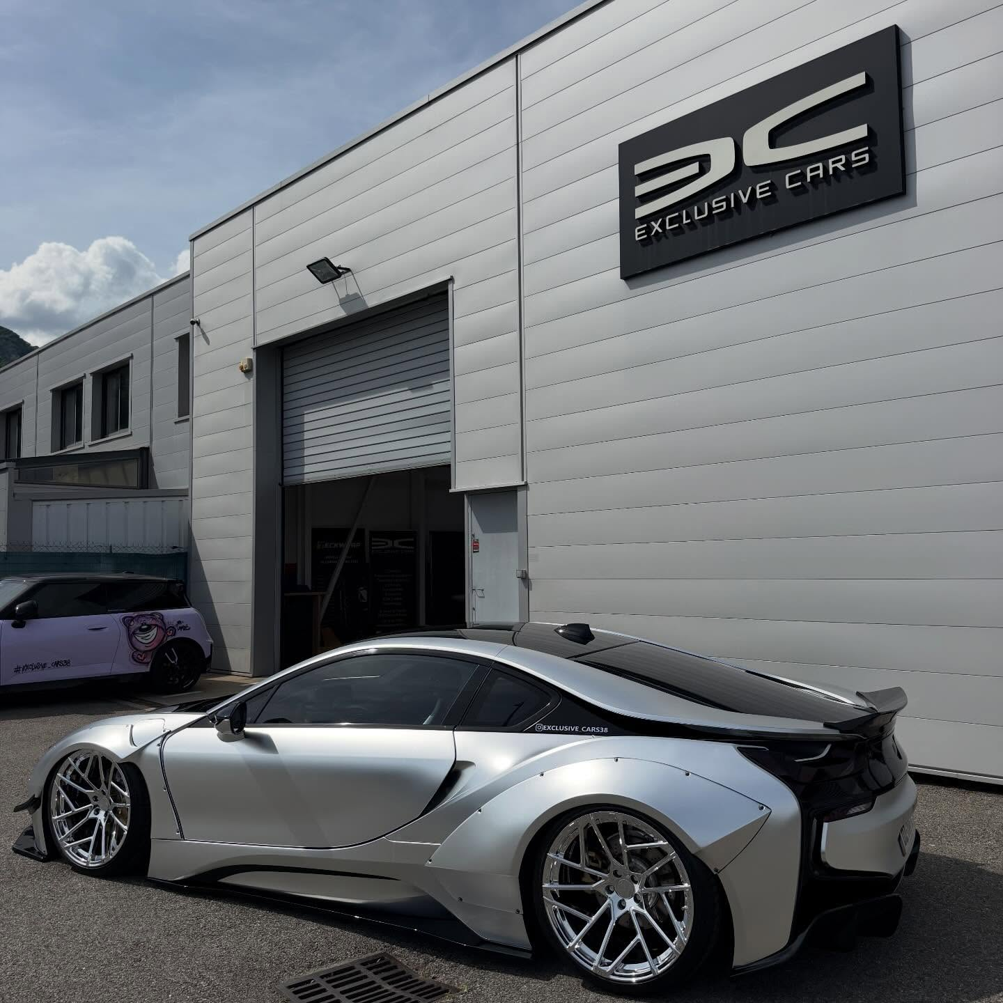 Matte Satin Chrome Silver Car Vinyl Wrap | Satin Chrome X Silver Car Wrap  review exclusive_cars38 01