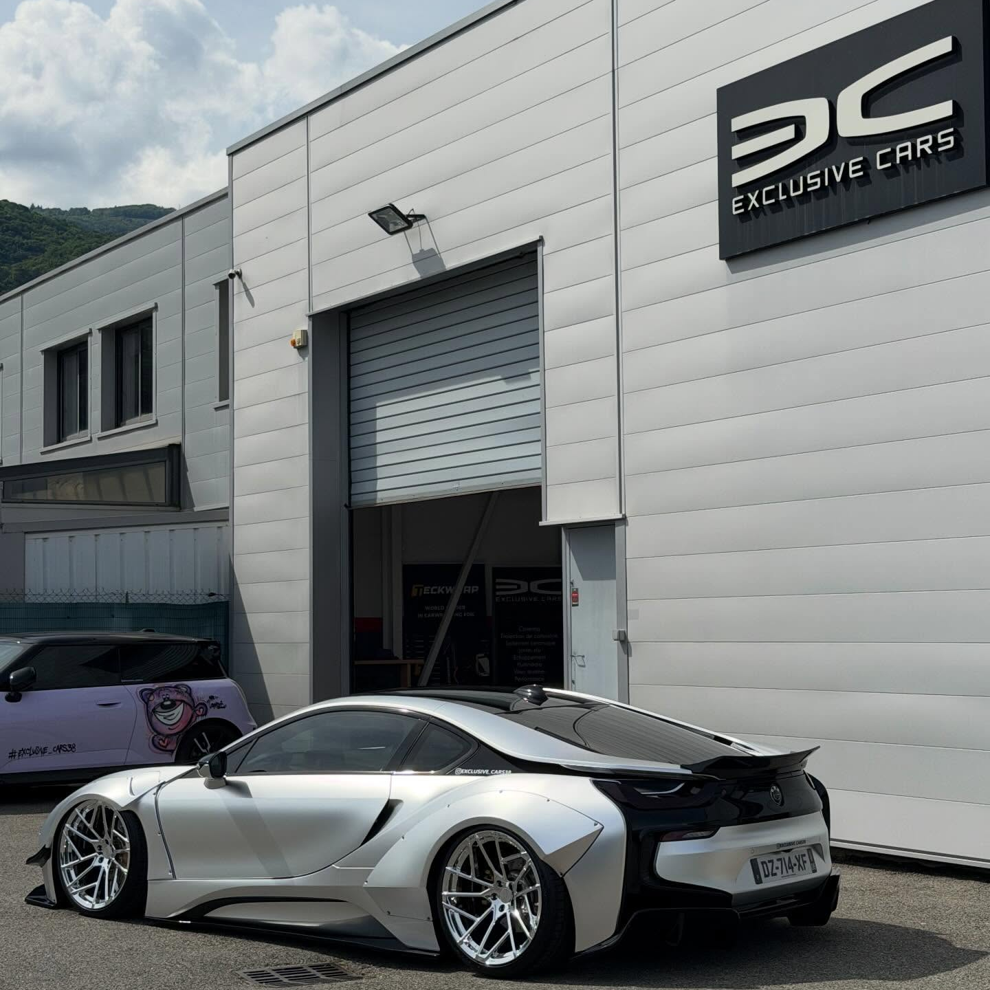 Matte Satin Chrome Silver Car Vinyl Wrap | Satin Chrome X Silver Car Wrap  review exclusive_cars38 03