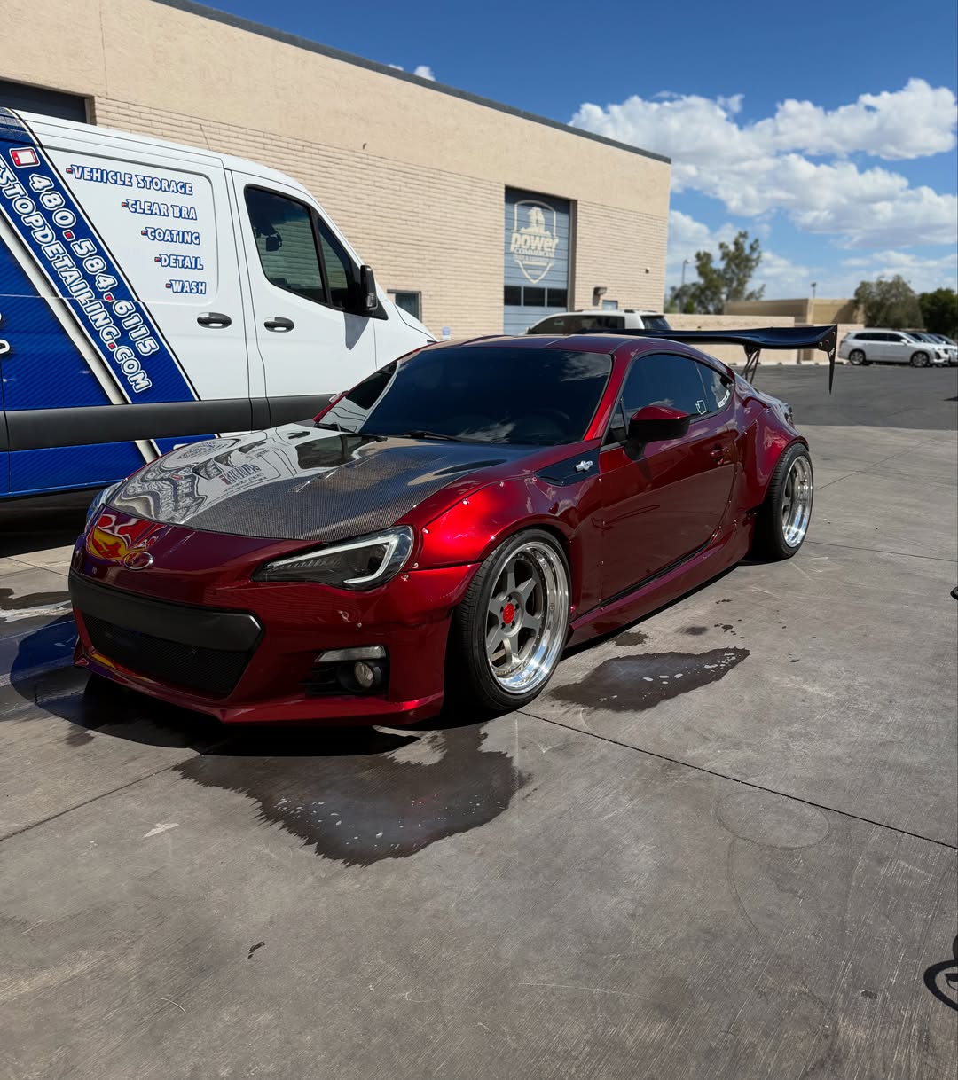 Ultra Glossy Liquid Dragon Red Car Vinyl Wrap PET review rocketv1_frs 01