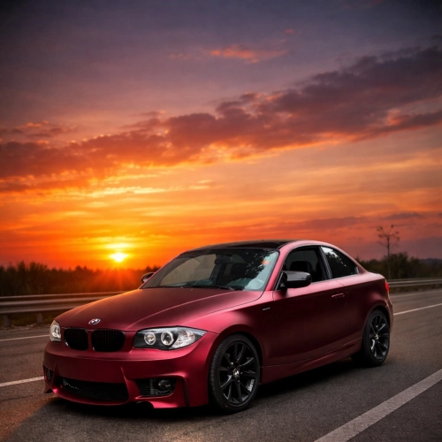 Satin Chrome Metallic Romanee Red Vinyl Wrap | Satin Romanee Red Metallic Chrome reviewed by