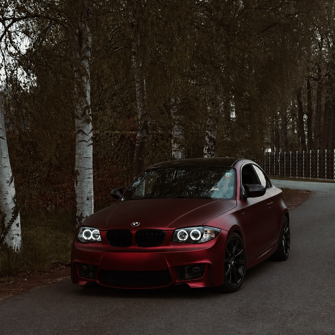 Satin Chrome Metallic Romanee Red Vinyl Wrap | Satin Romanee Red Metallic Chrome review 2