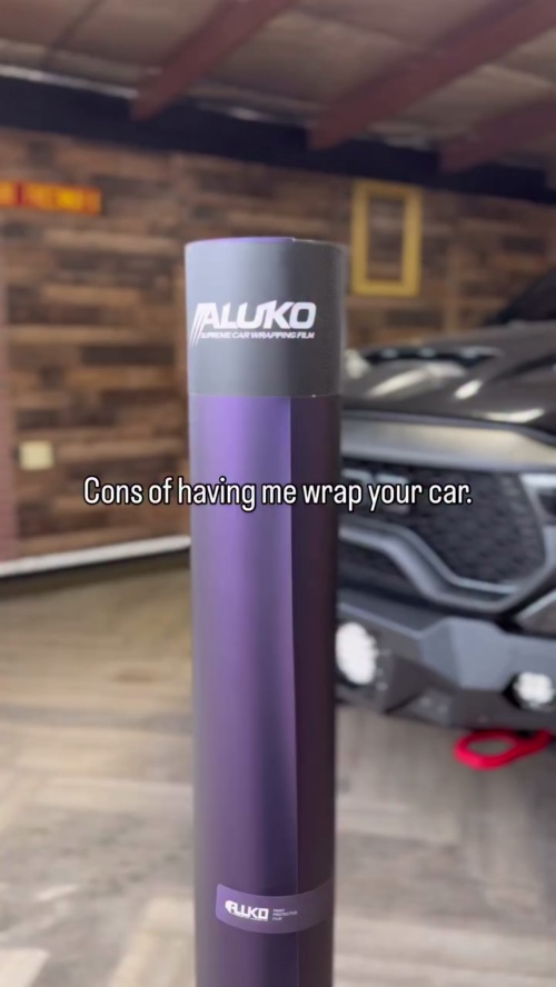 Ultra Matte Metallic Dark Purple Car Vinyl Wrap PET reviewed by