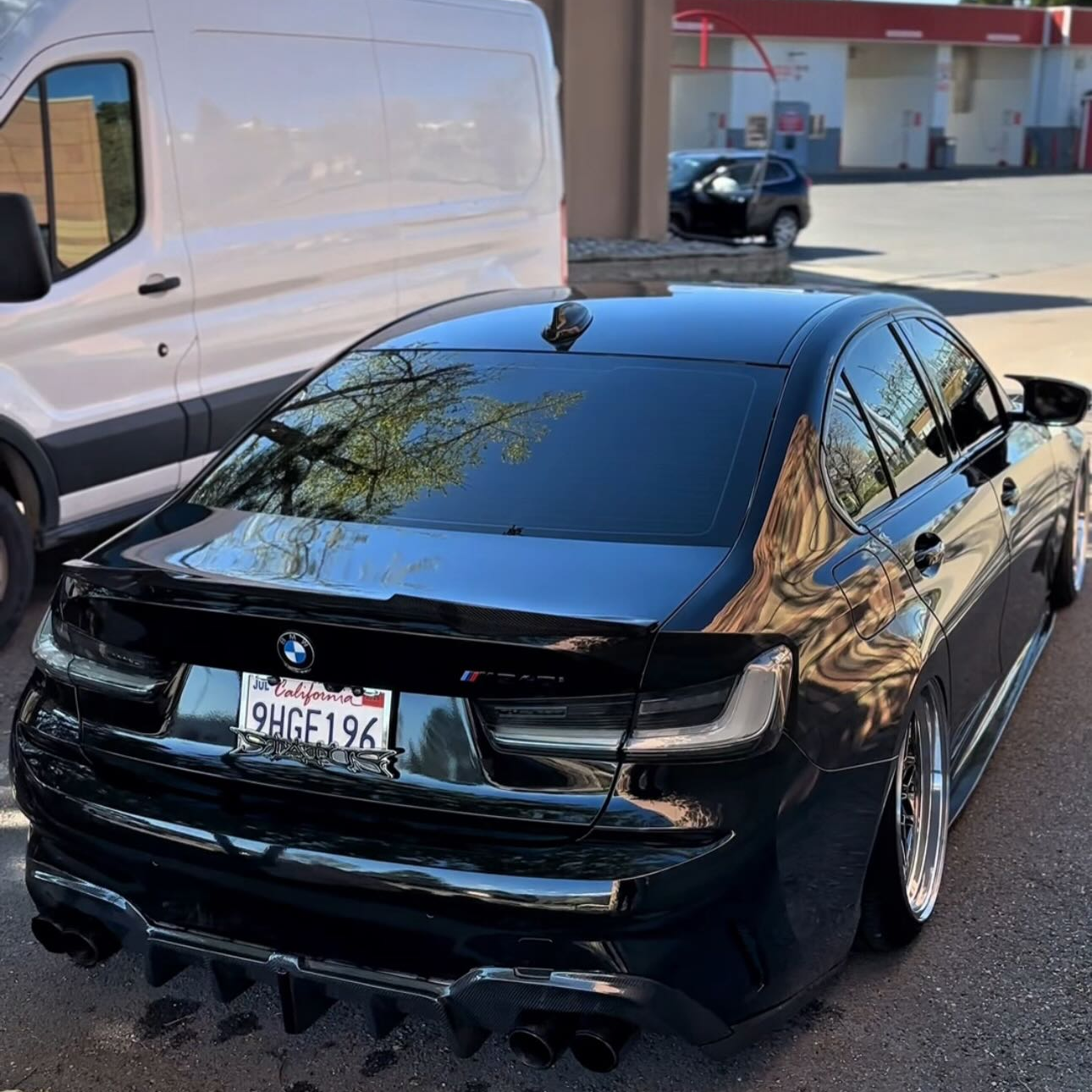 PET Super Glossy Piano Black Car Vinyl Wrap  review preston_martinez_ 01