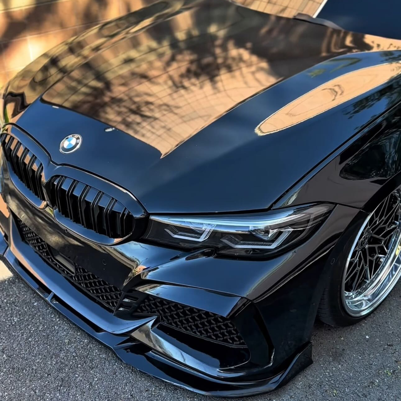 PET Super Glossy Piano Black Car Vinyl Wrap  review preston_martinez_ 02