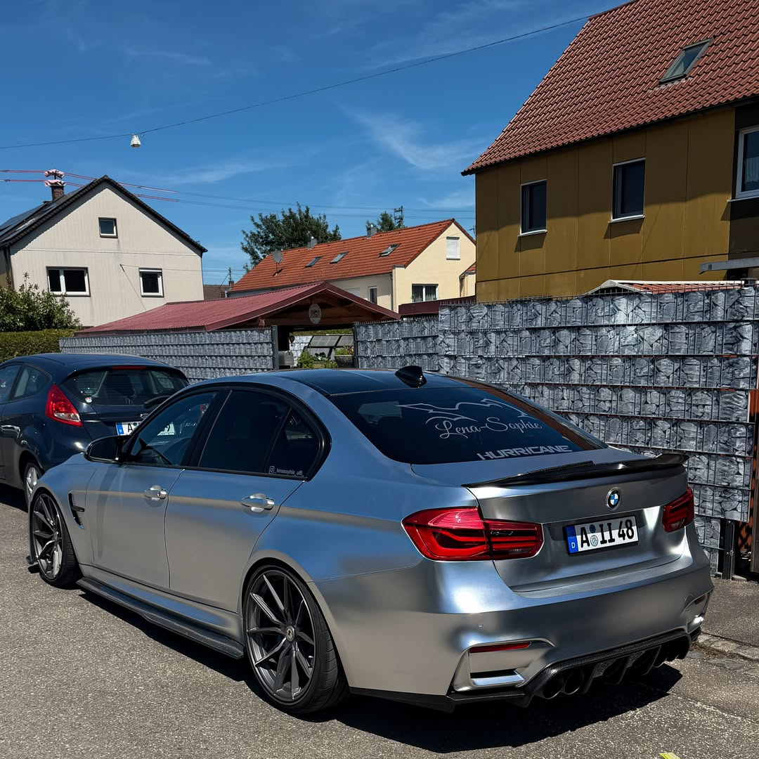 Matte Satin Chrome Silver Car Vinyl Wrap | Satin Chrome X Silver Car Wrap  review _lenasophie_offi 01