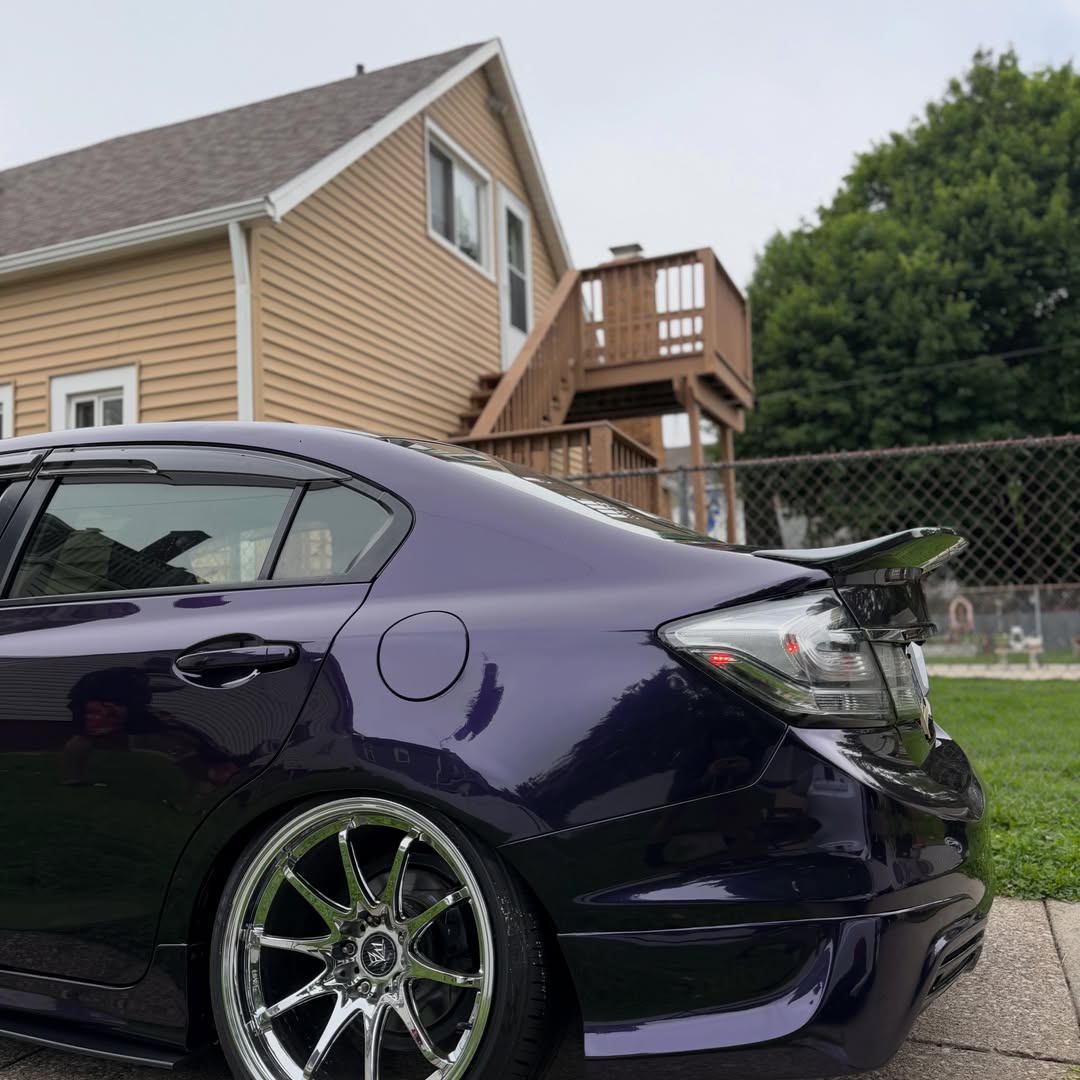 Gloss Metallic Midnight Purple Car Vinyl Wrap BMW PET review escalant3_r 00
