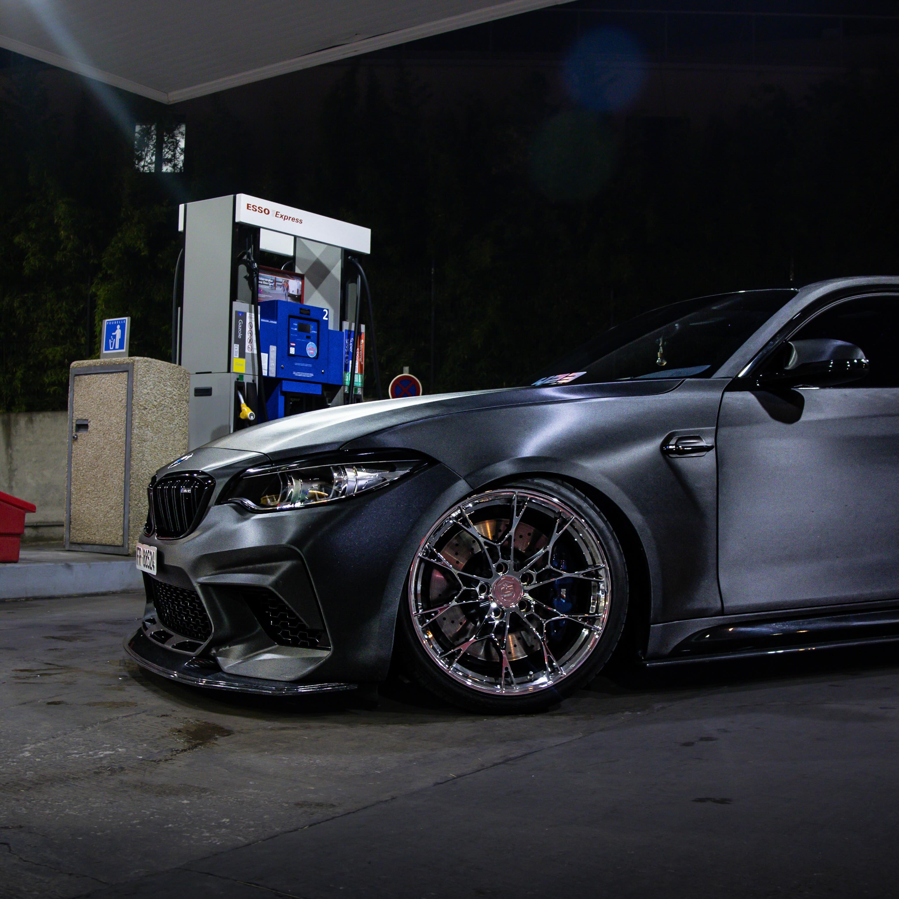 Matte Metallic Brushed Black Car Vinyl Wrap review Andrez Hernandez 02