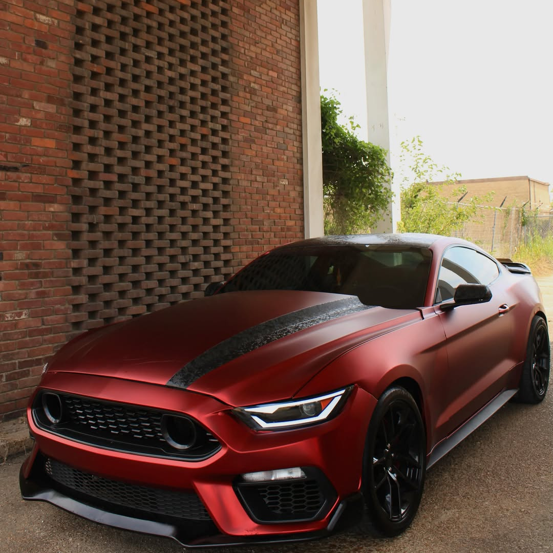 Satin Chrome Metallic Romanee Red Vinyl Wrap | Satin Romanee Red Metallic Chrome review hurricane5.0h 00