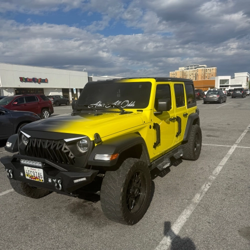 ALUKOVINYL Black To Green Gradient Custom Vinyl Wrap reviewed byMike Haddabah