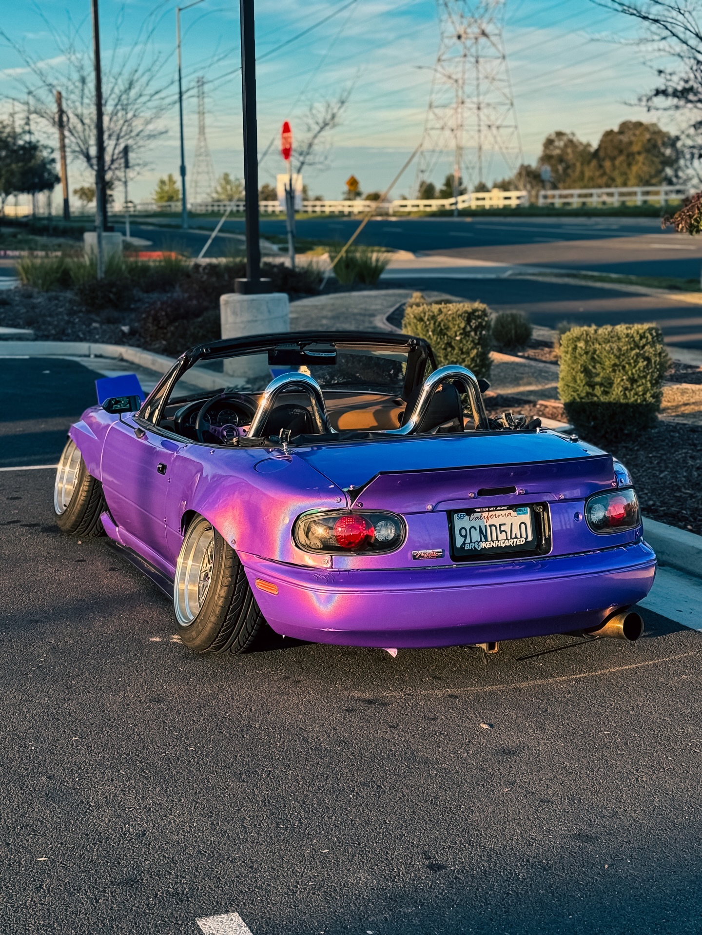 Gloss Metallic Rainbow Laser Dark Purple Car Vinyl Wrap  review bethany racine 05