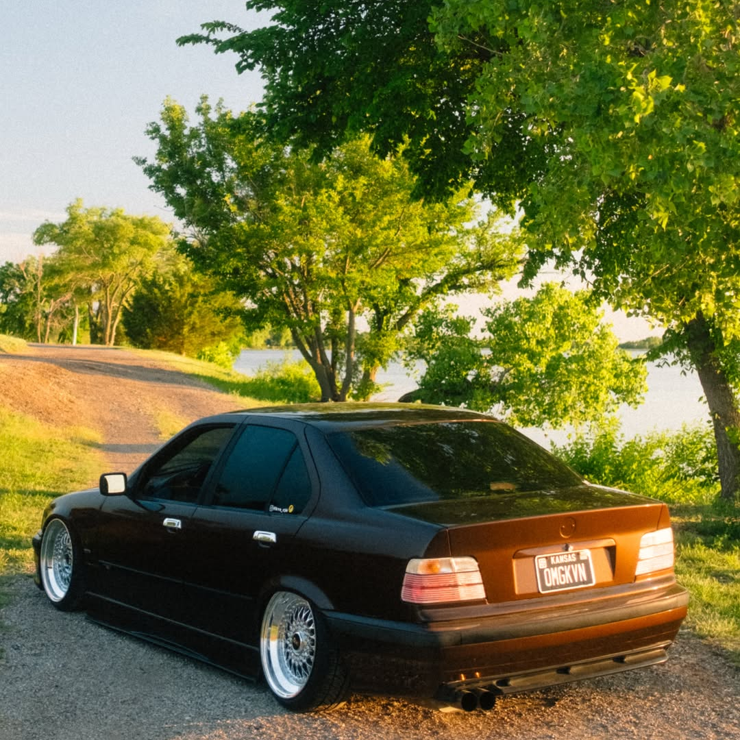 Gloss Liquid Cocoa Brown Car Vinyl Wrap PET review kvn_e36 04