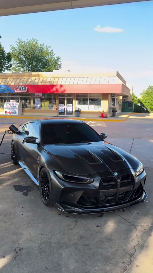 Matte Satin Black Ceramic Black Car Vinyl Wrap BMW  PET  reviewed by