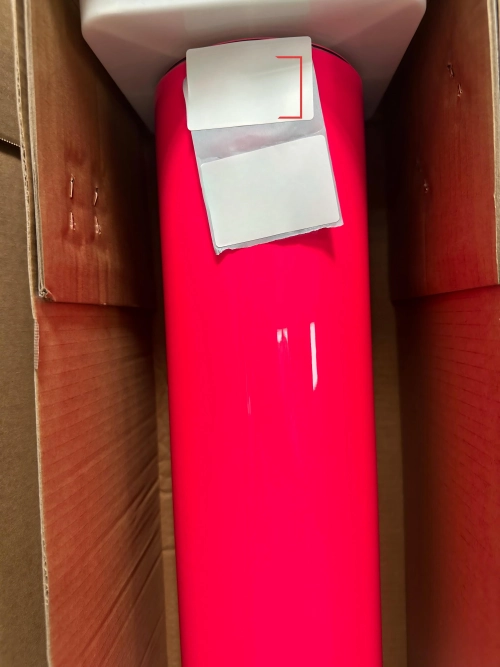 Gloss Fluorescent Pink Car Vinyl Wrap reviewed by