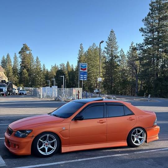 Ultimate Flat Matte Metallic Stunning Orange Car Vinyl Wrap PET review 3