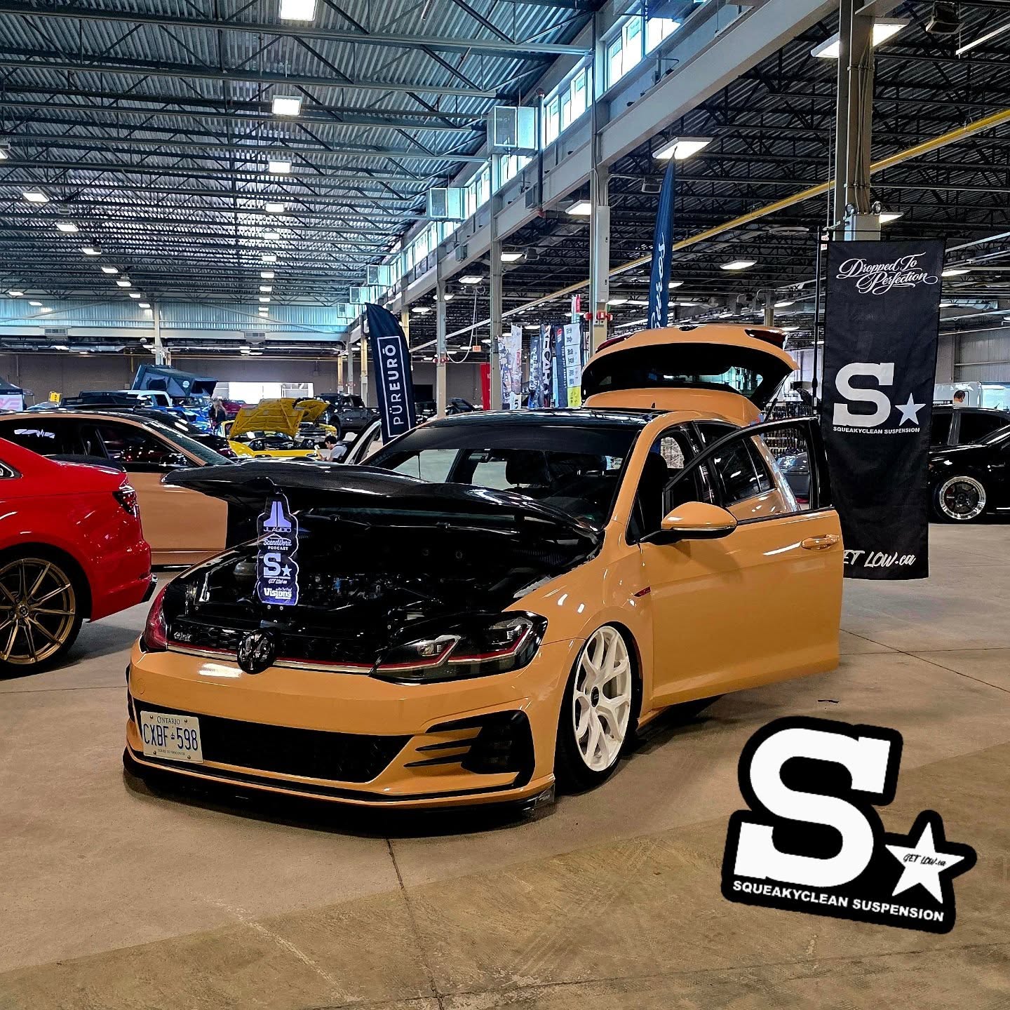Gloss AMG Desert Yellow Car Vinyl Wrap PET review 3
