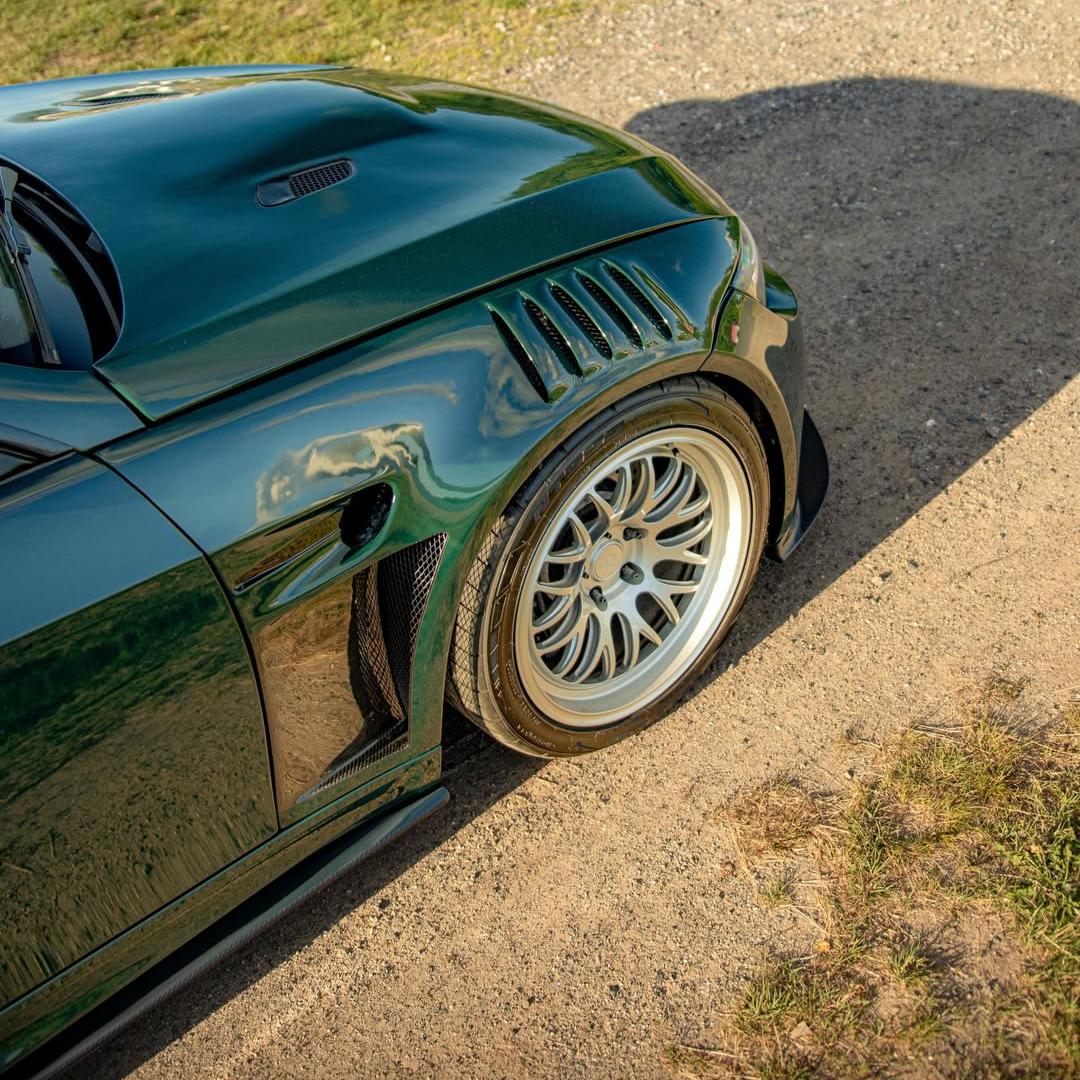 Gloss Mohsen Green Car Vinyl Wrap PET review 2