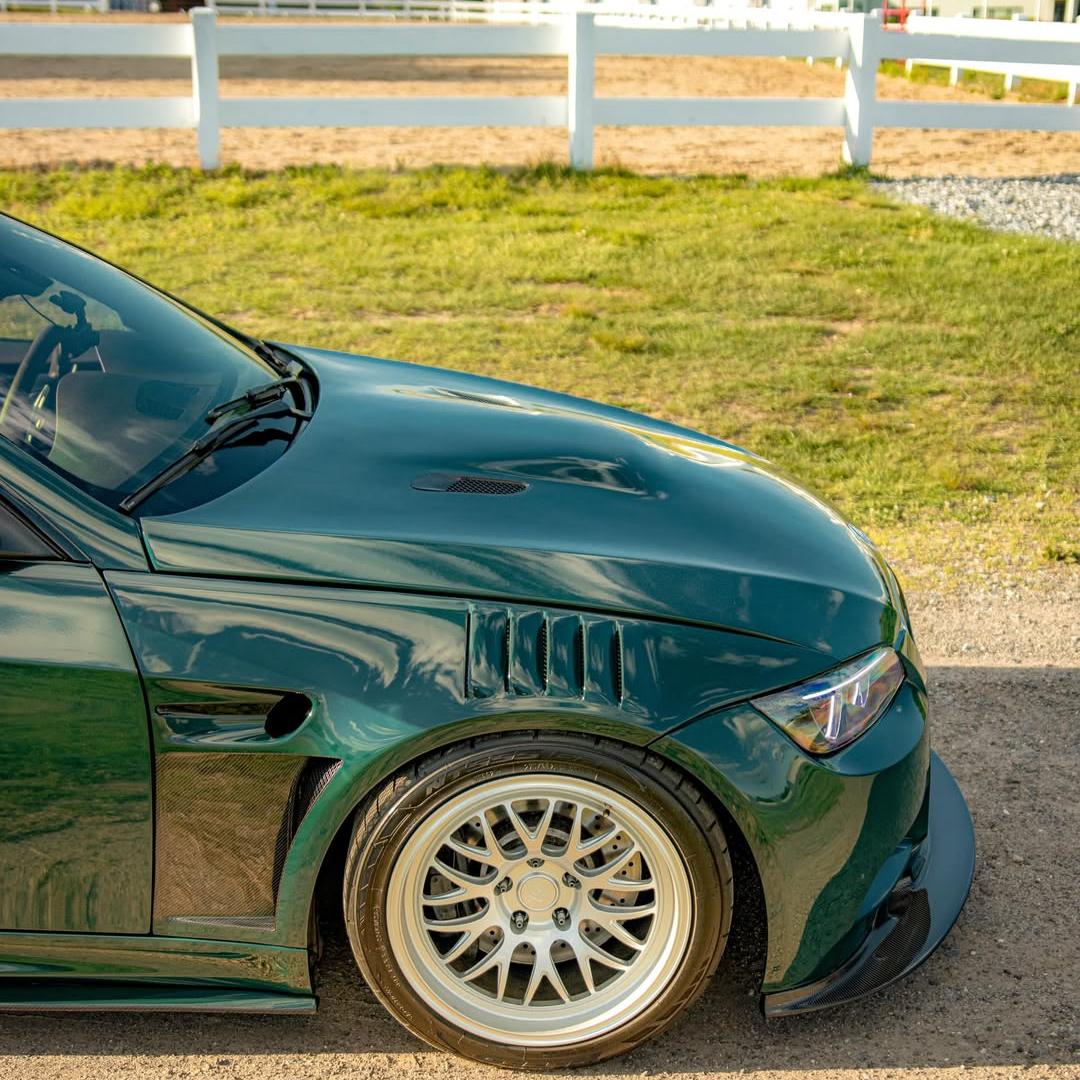 Gloss Mohsen Green Car Vinyl Wrap PET review 4