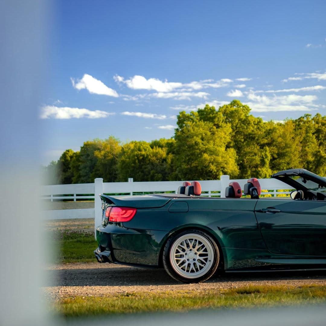 Gloss Mohsen Green Car Vinyl Wrap PET review 6