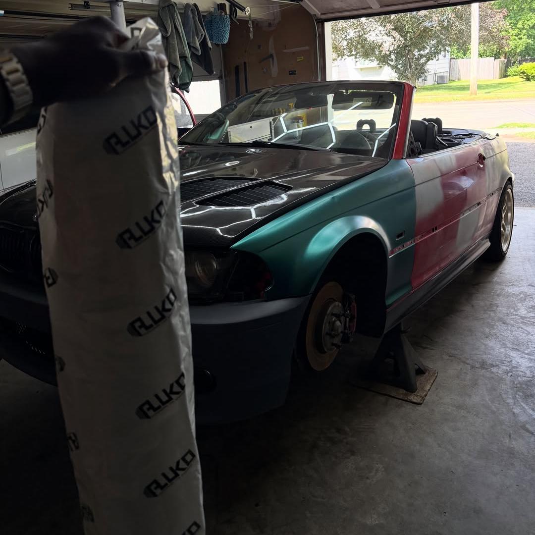 Matte Metallic Emerald Green Car Vinyl Wrap PET review 1