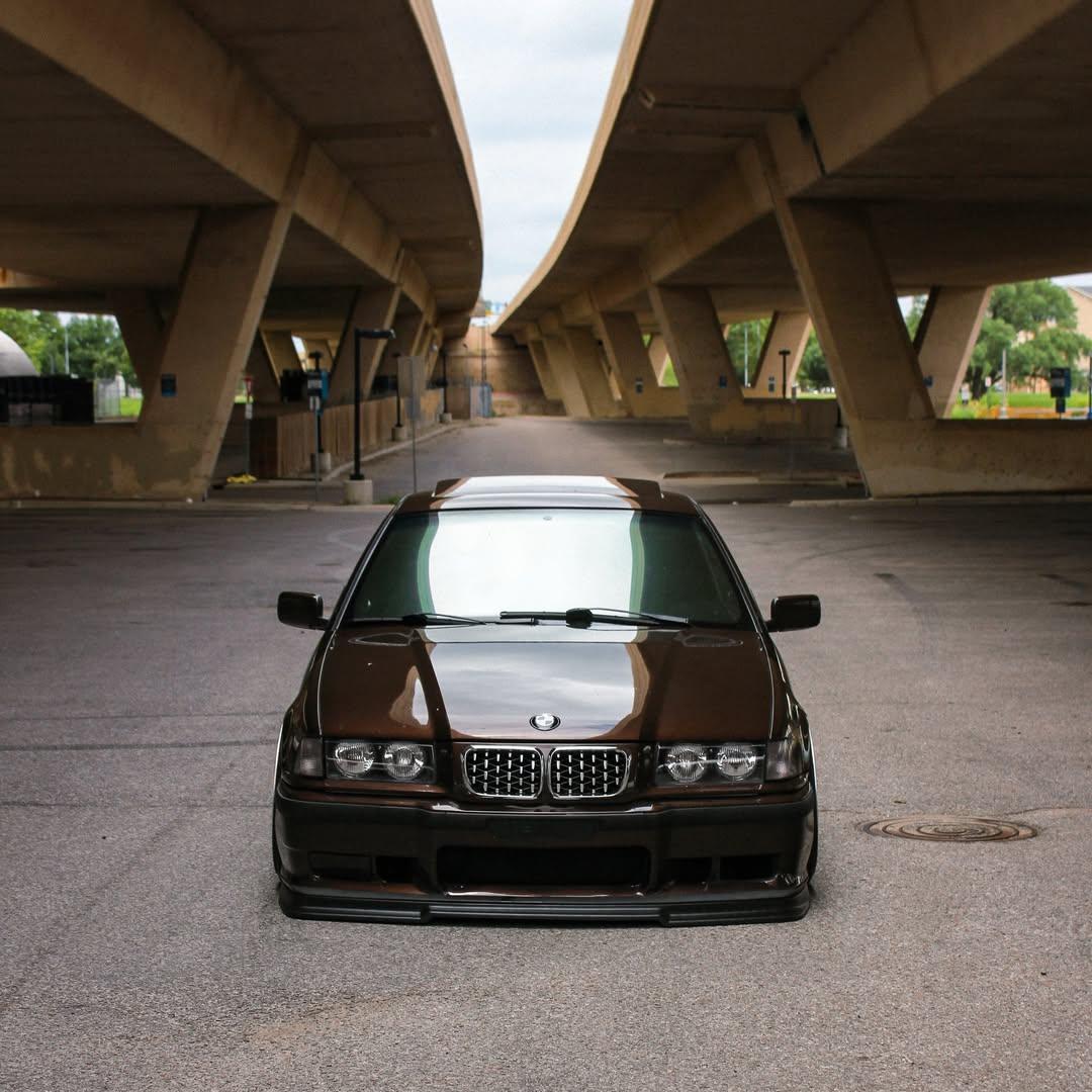 Gloss Liquid Cocoa Brown Car Vinyl Wrap PET review kvn_e36 02