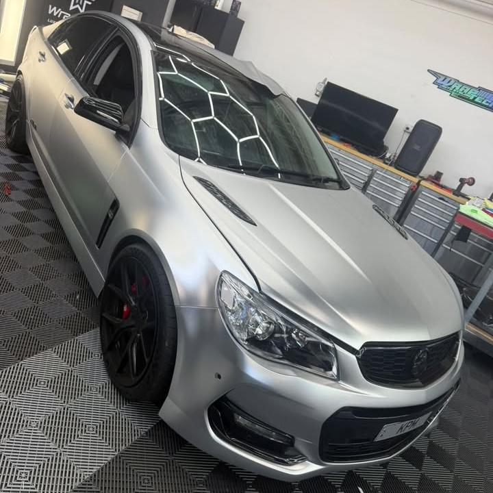 Matte Satin Chrome Silver Car Vinyl Wrap | Satin Chrome X Silver Car Wrap  review wraptech_autostyling 01