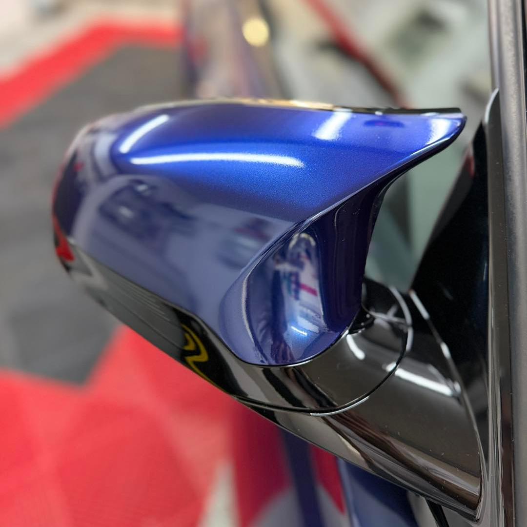 Gloss Metallic Tanzanite Blue Car Vinyl Wrap PET review 2
