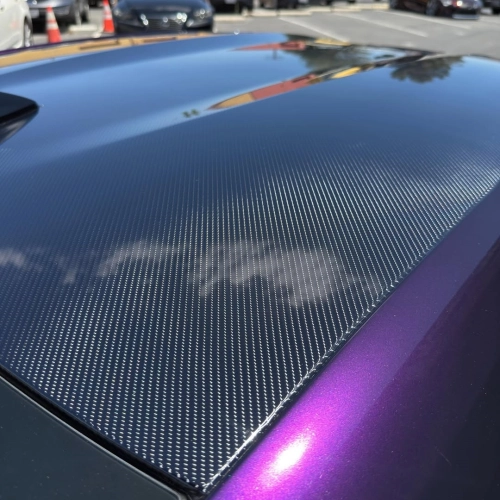 TPU Glossy Carbon Fiber PPF Paint Protection Film  reviewed by