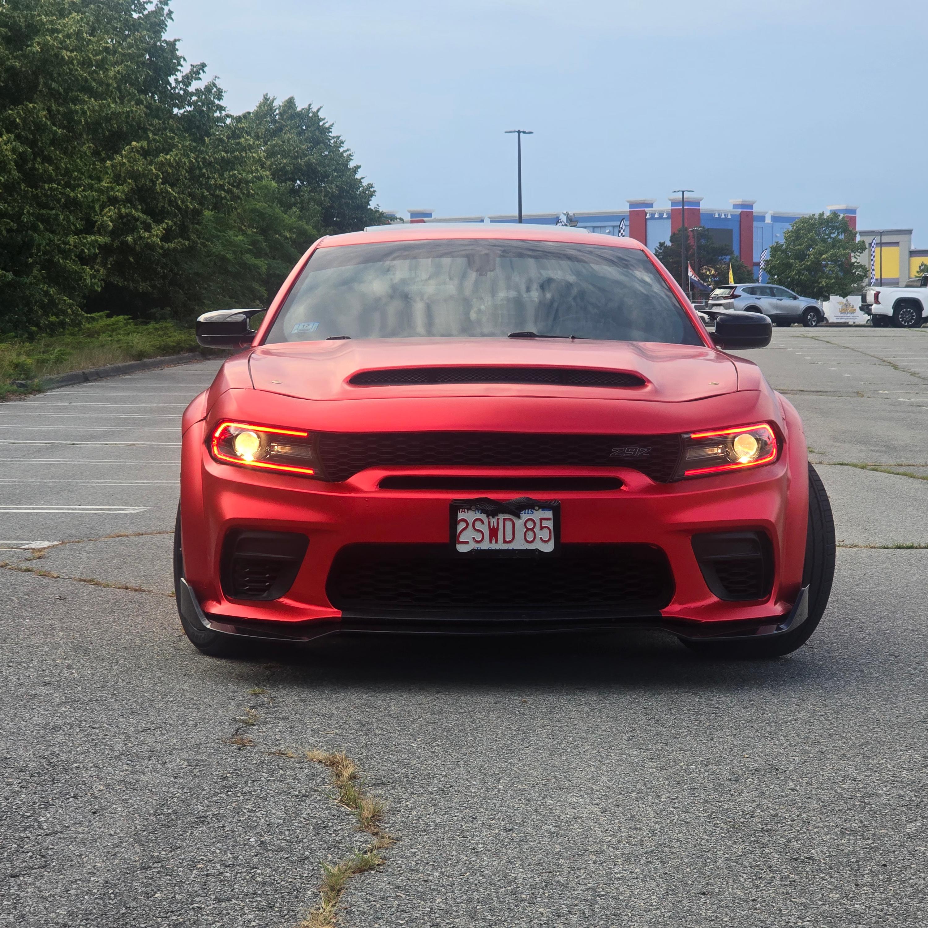 Matte Satin Red Ceramics Red Car Vinyl Wrap PET review 0