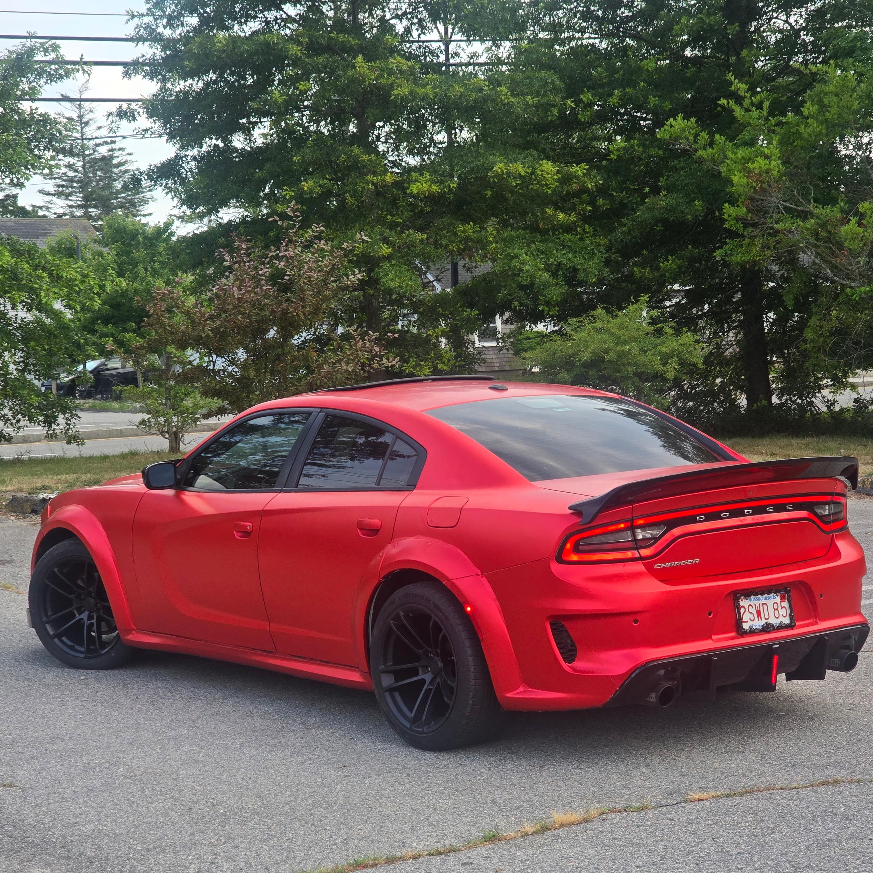 Matte Satin Red Ceramics Red Car Vinyl Wrap PET review 4