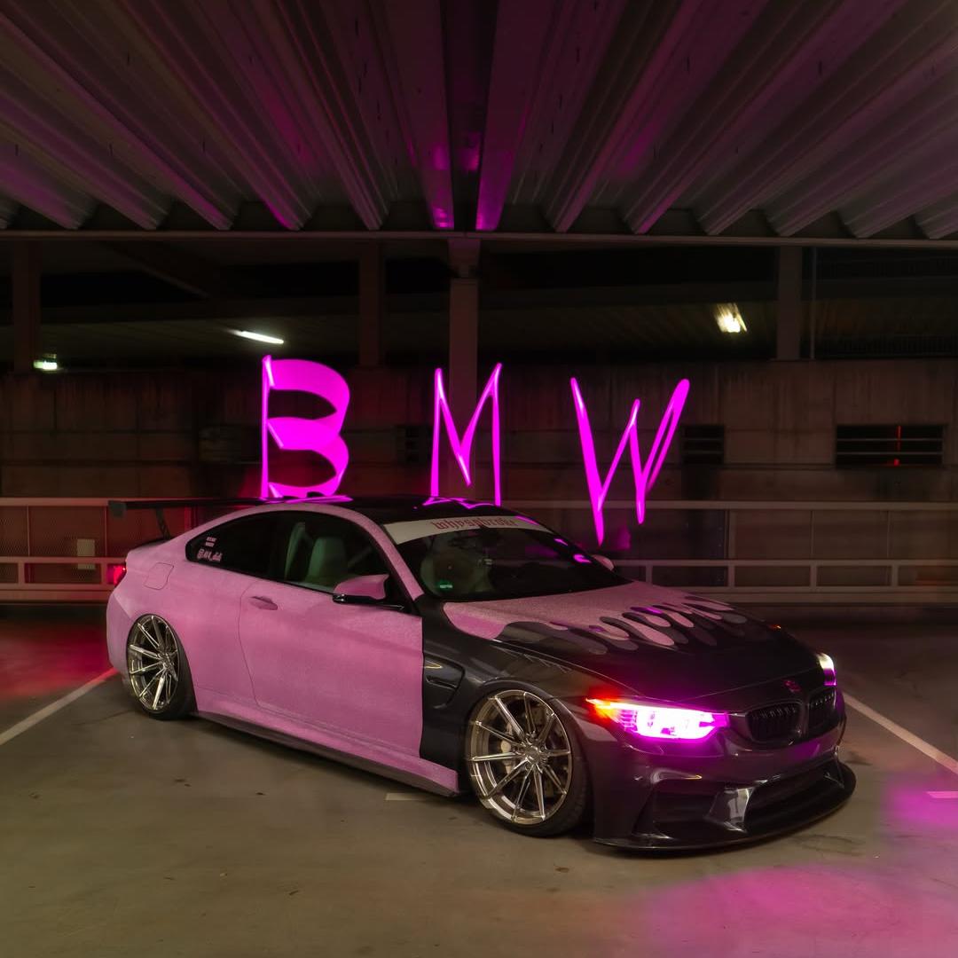 Matte Diamond Glitter Pink Car Vinyl Wrap  review 0