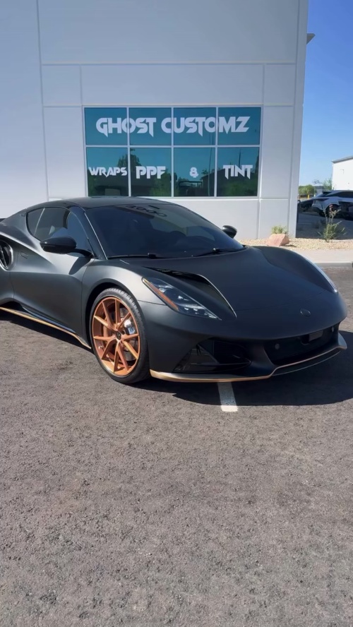 TPU Matte Midnight Black Colored PPF Paint Protection Film reviewed by